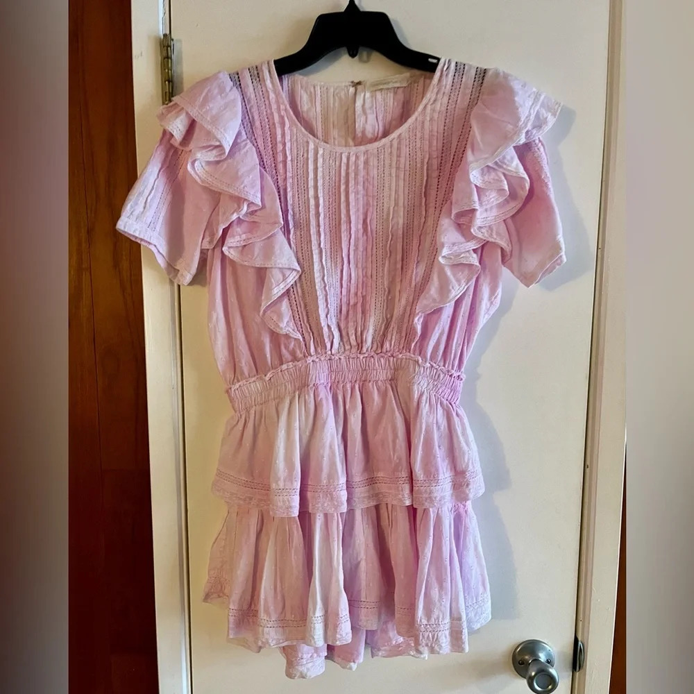 LoveShackFancy Natasha Mini Dress